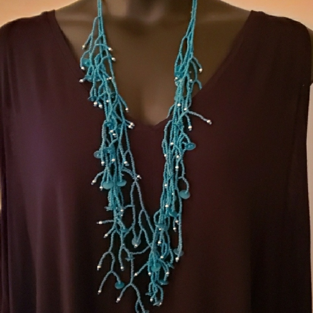 Turquoise Tone Necklace